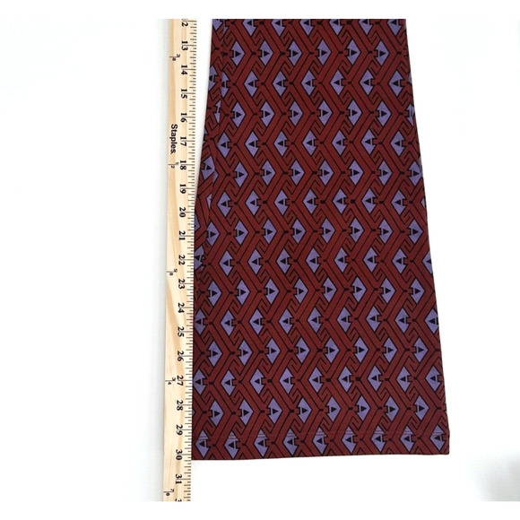 Anthropologie The Joni Flare Pants Small Ponte Knit Pull On Retro Geometric Boho - Picture 11 of 11